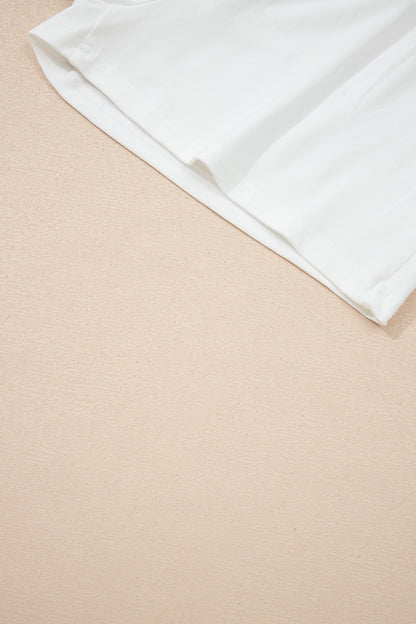 White Sheer Lace Frilly Ruffles High Low Skirt Dear-Lover Dropshipping