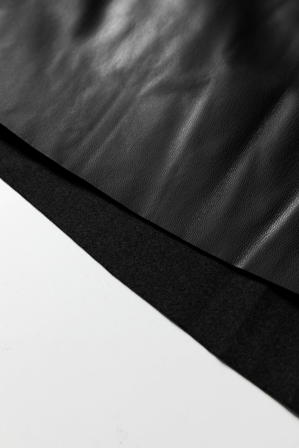 Faux Leather Pleated Midi Skirt Dear-Lover Dropshipping