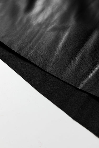 Faux Leather Pleated Midi Skirt Dear-Lover Dropshipping