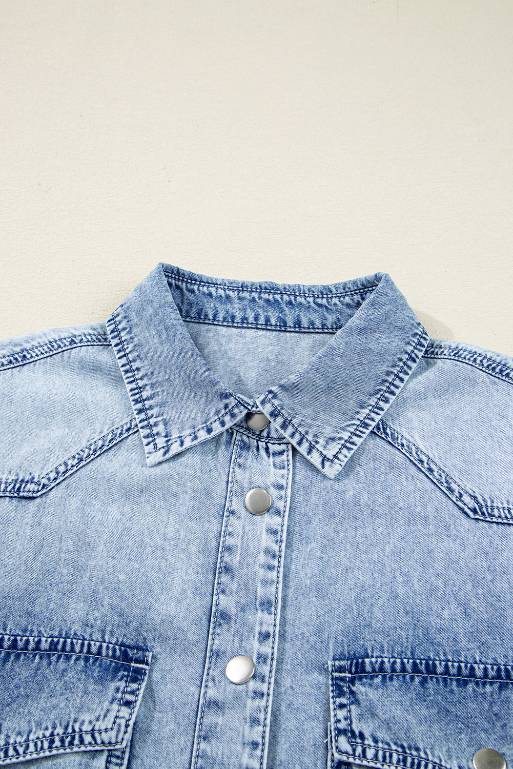 Cutie Denim Flair Shirt Dress Dear-Lover Dropshipping