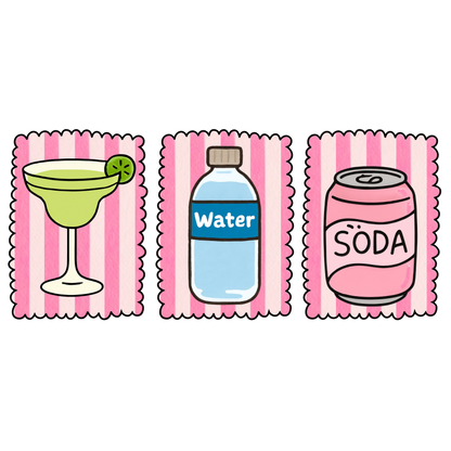 Girlie Bevs Clipart Bundle — 11 PNG Instant Download | Transparent Background | Sublimation, DTF Ready