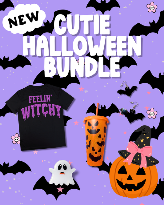 Daisie Boutique Cutie Halloween Box Bundle – 5 Girly & Glittery things Inside BUNDLE