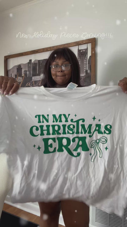 In My Christmas Era - Christmas Theme Cotton T-Shirt