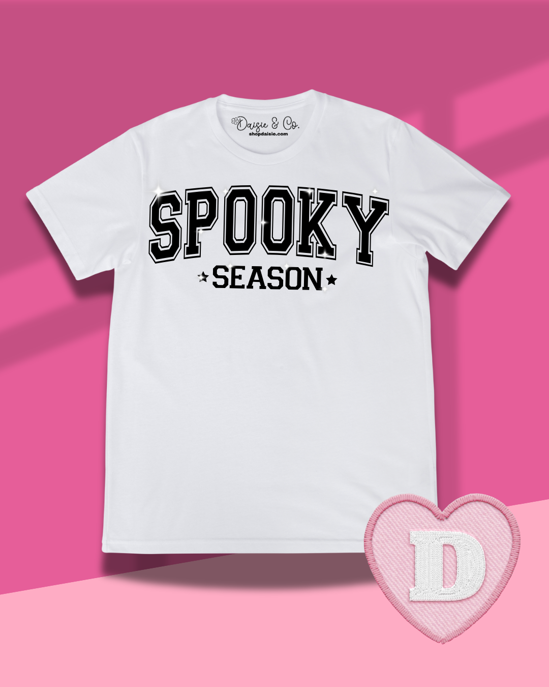 Spooky Season Glitter Halloween Tee