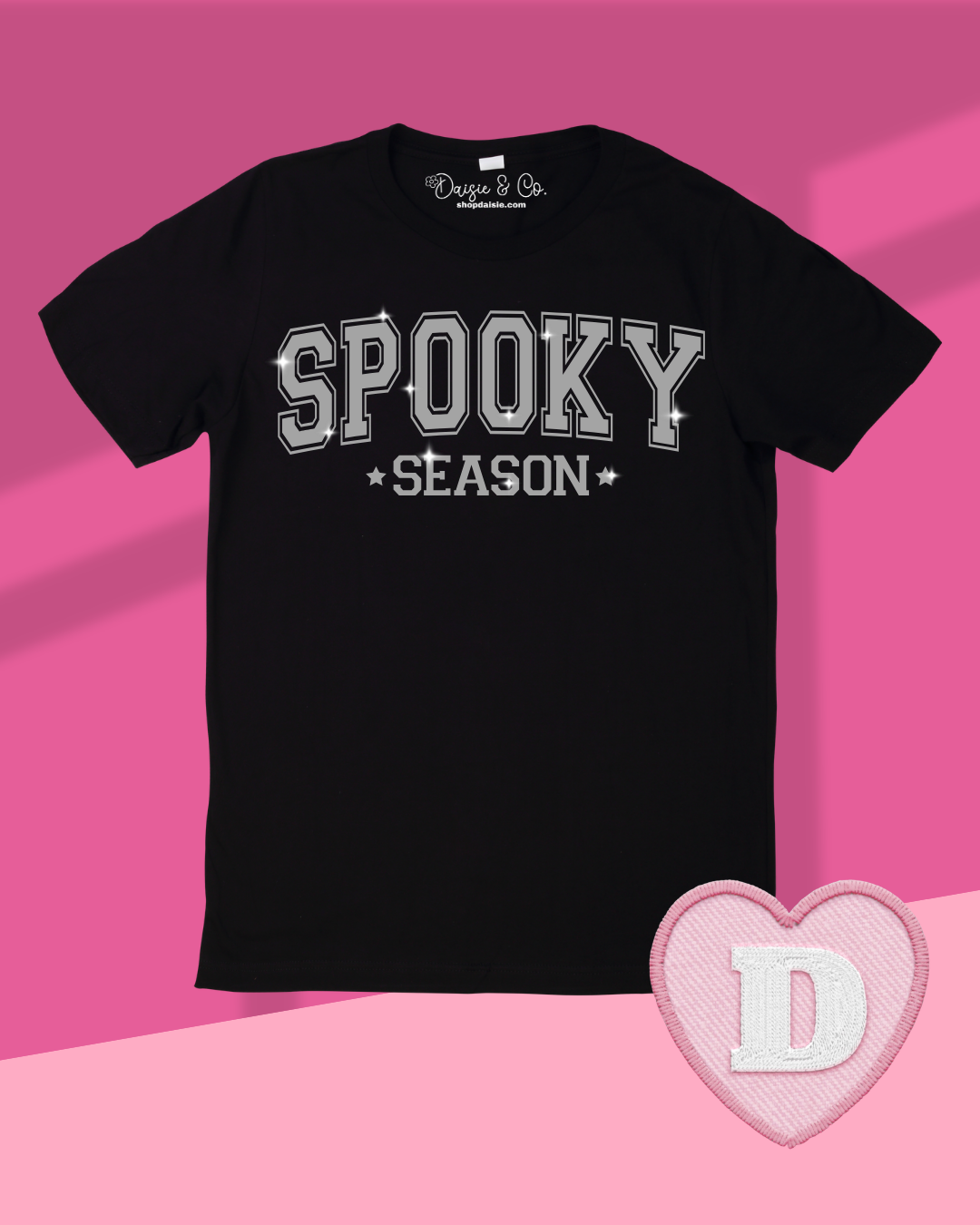 Spooky Season Glitter Halloween Tee