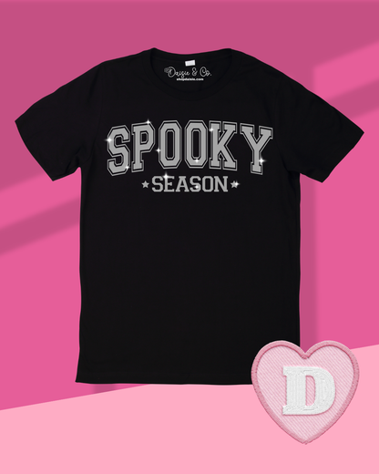 Spooky Season Glitter Halloween Tee